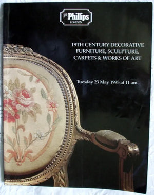 Phillips ~ Furniture,Sculpture,Rugs,W.O.A. ~ London ~ 23.05.1995