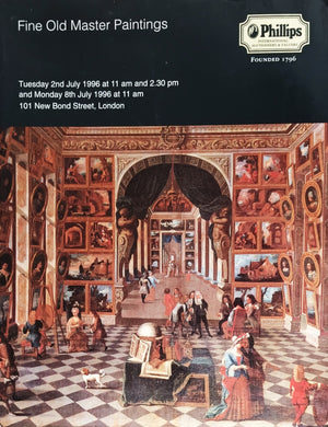 Phillips ~ Old Master Paintings ~ London ~ 02. & 08. 07. 1996