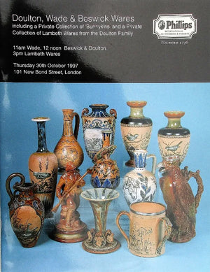 Phillips ~ Doulton, Wade & Beswick Wares ~ London ~ 30. 10. 1997