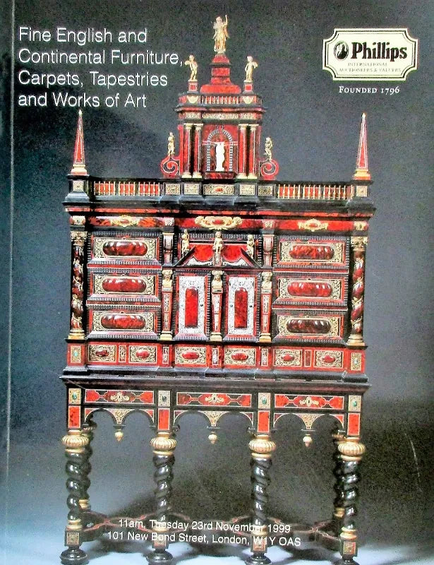 Phillips ~ Furniture, Carpets, & W.O.A. ~ London ~ 23. 11. 1999