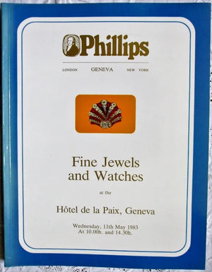 Phillips ~ Jewels & Watches ~ Geneva ~ 11. 05. 1983