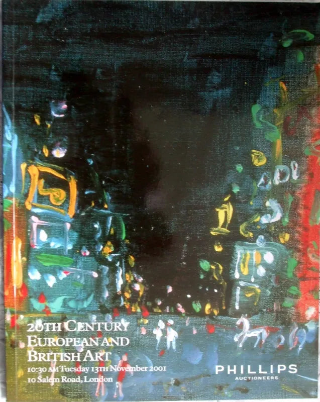 Phillips ~ 20th C. European & British Art ~ London ~ 13. 11. 2001