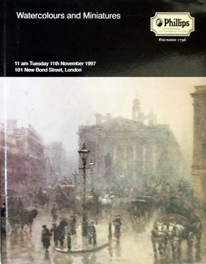 Phillips ~ Watercolours & Miniatures ~ London ~ 11. 11. 1997