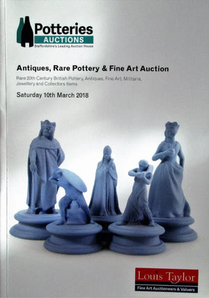 Potteries Auctions  Antiques & Collectables ~ 10. 03. 2018