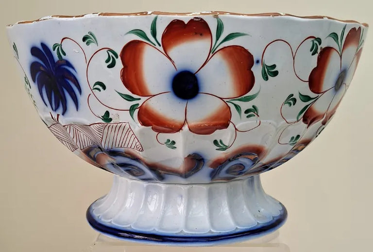 Antique Victorian Gaudy Welsh 