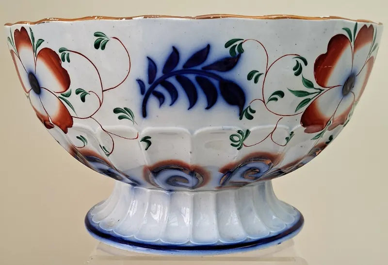 Antique Victorian Gaudy Welsh 