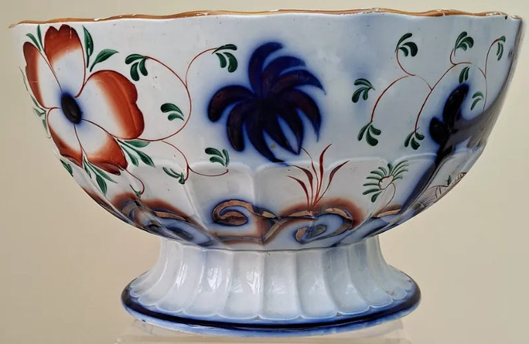 Antique Victorian Gaudy Welsh 
