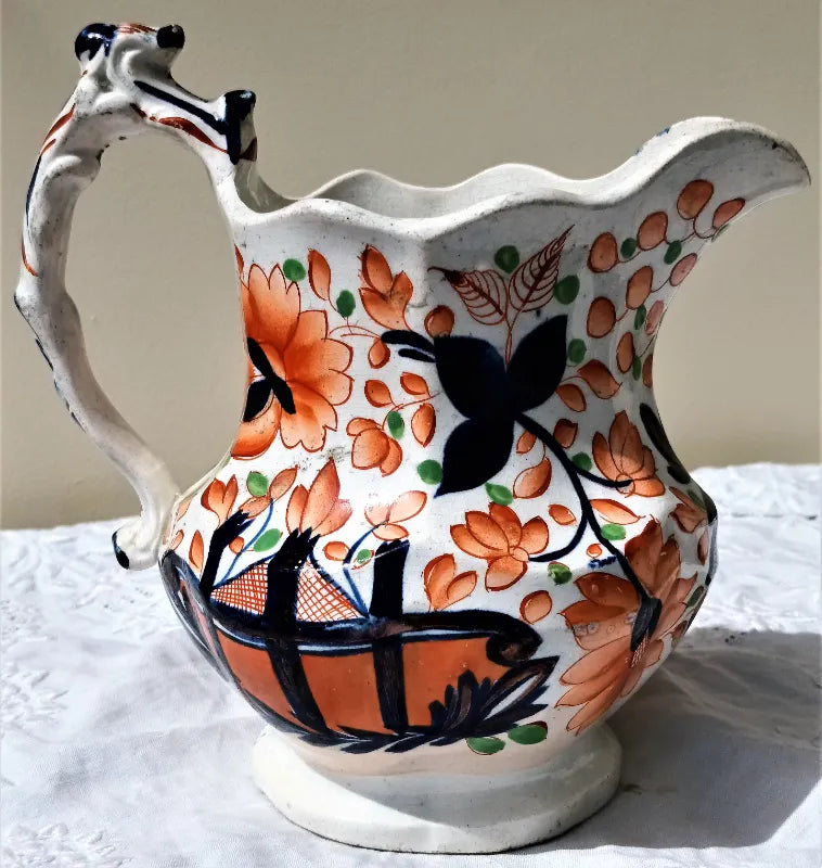 Antique Victorian Gaudy Welsh 