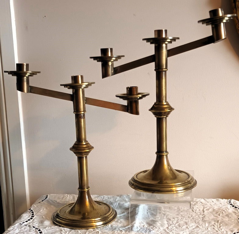 Pair Altar Candlesticks 1a AA