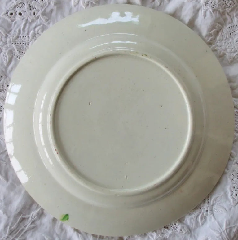 Pair of Antique Georgian Chinoiserie Tea Plates