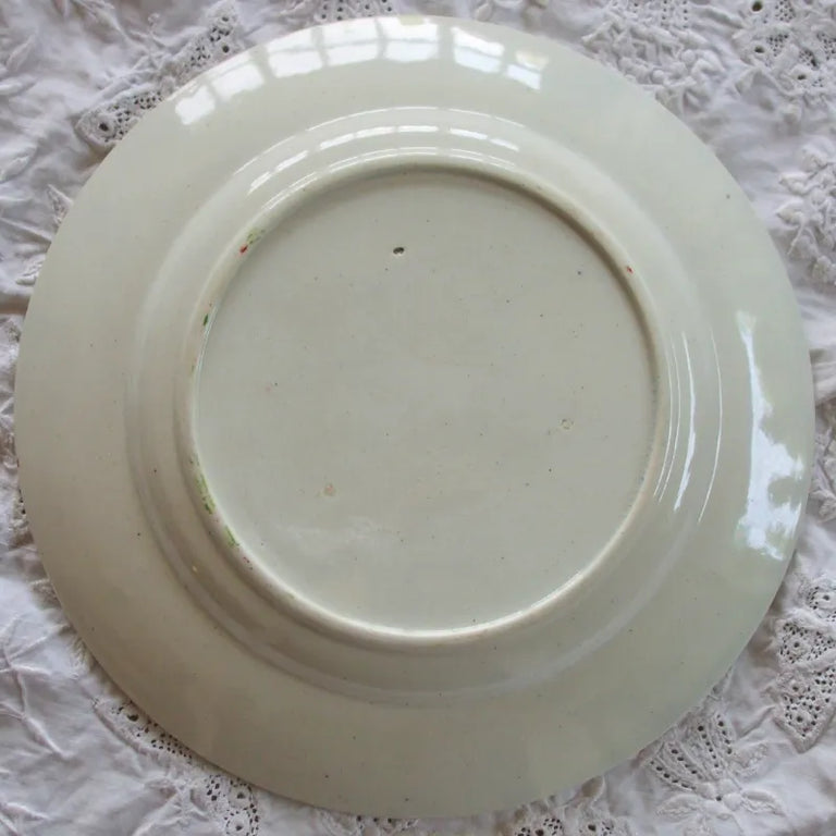 Pair of Antique Georgian Chinoiserie Tea Plates