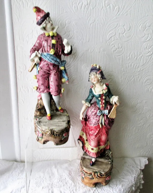 Pair of Vintage French Earthenware 