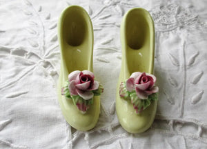 Pair of Vintage Miniature Ladies Shoes