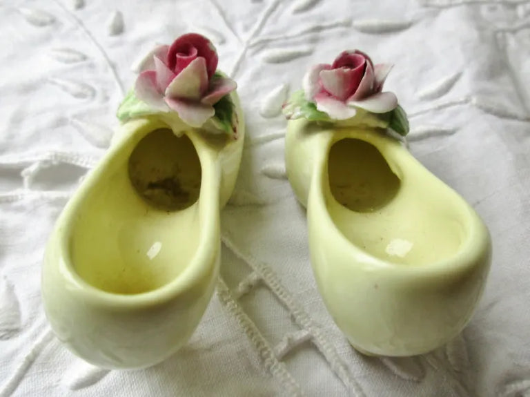 Pair of Vintage Miniature Ladies Shoes