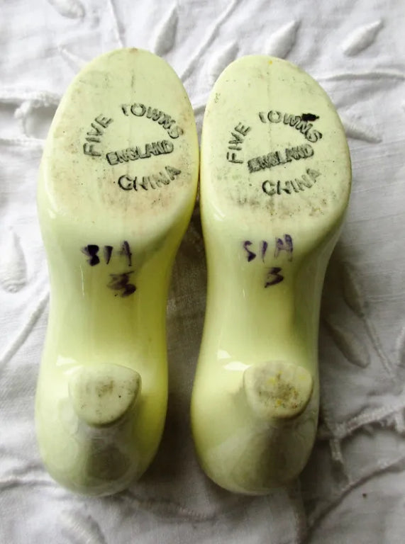Pair of Vintage Miniature Ladies Shoes
