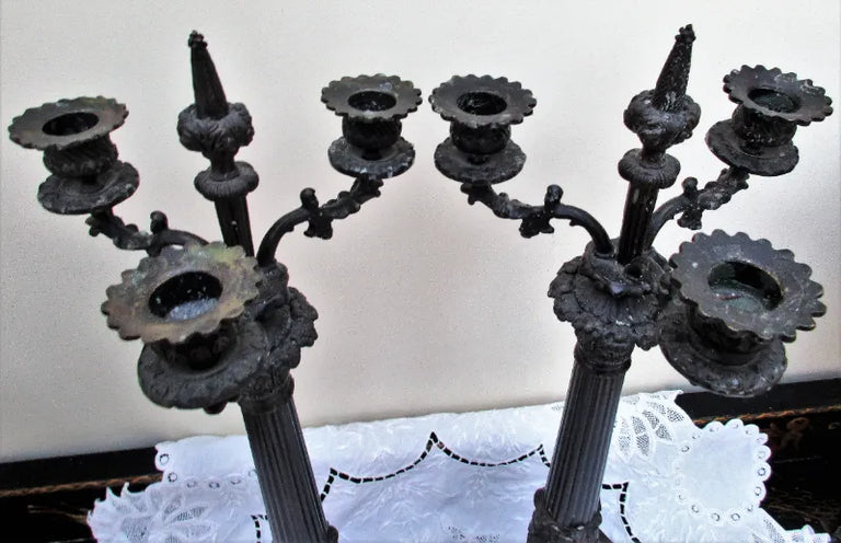 Pair of Antique French Second Empire 