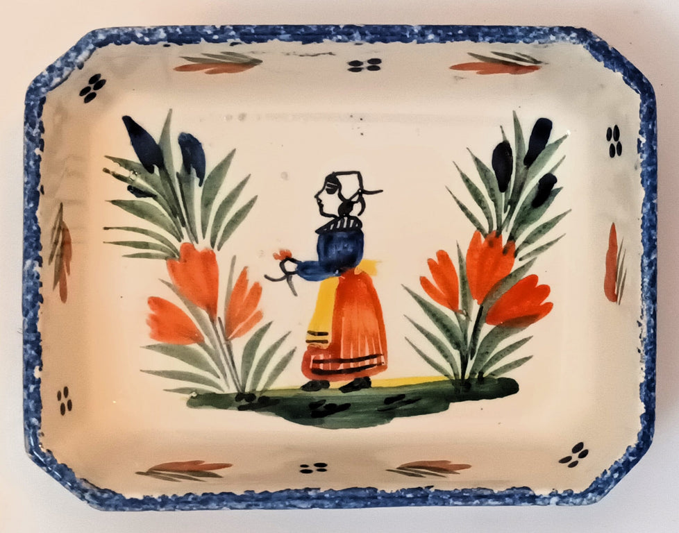 Pair HB Quimper Dishes 1e