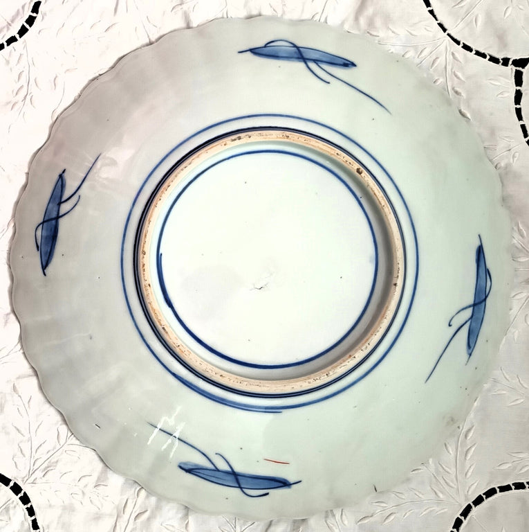 Pair Imari Dishes 2d