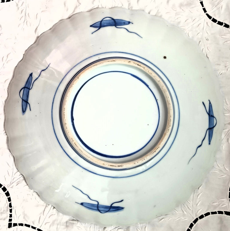 Pair Imari Dishes 2f