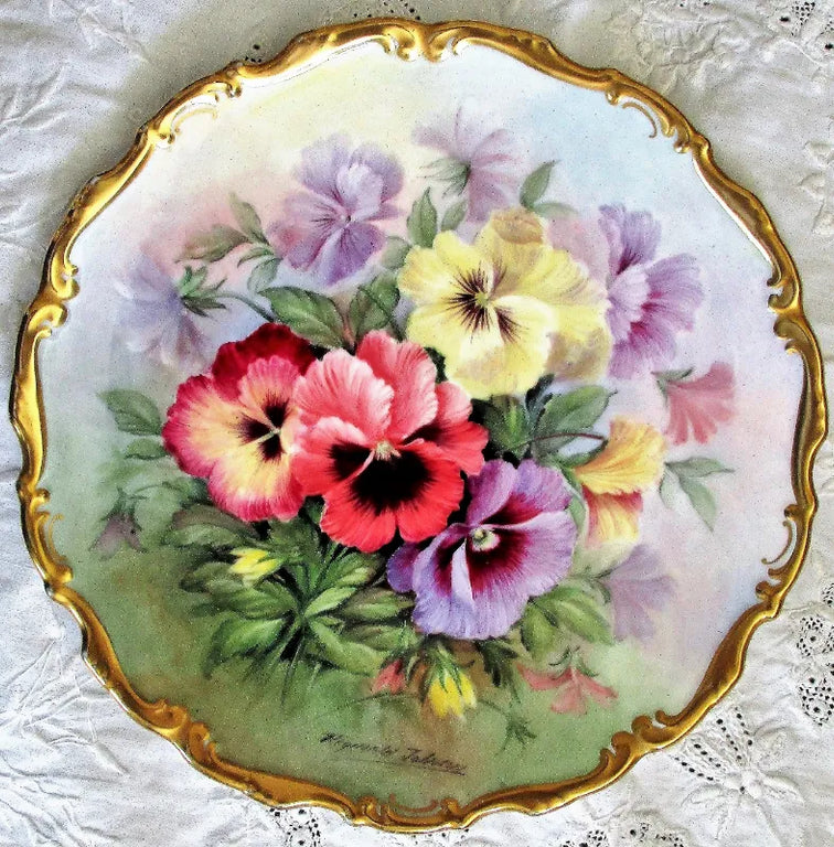 Pair of Royal Doulton Porcelain Cabinet Plates ~ 