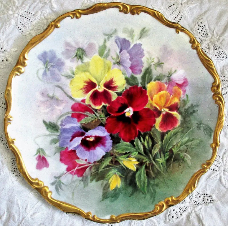 Pair of Royal Doulton Porcelain Cabinet Plates ~ 