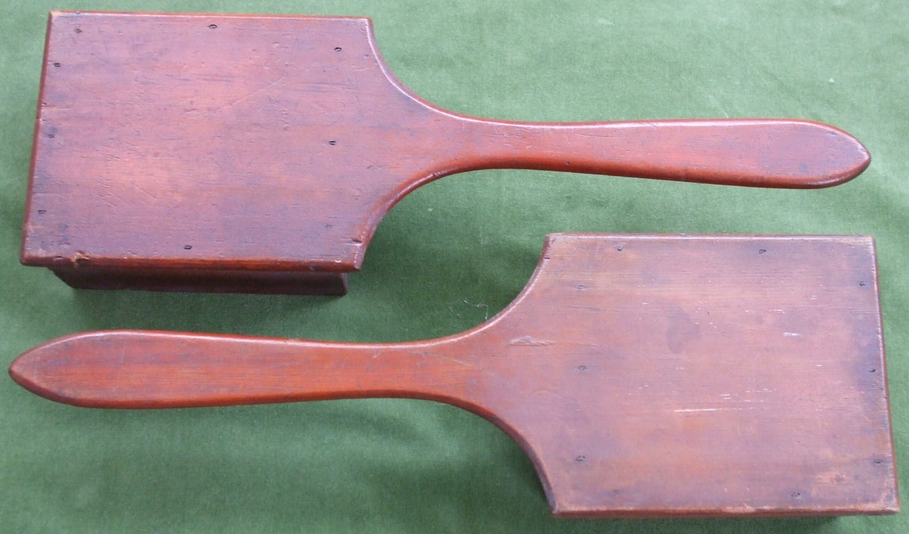 Pair Pine Alms Boxes 1b