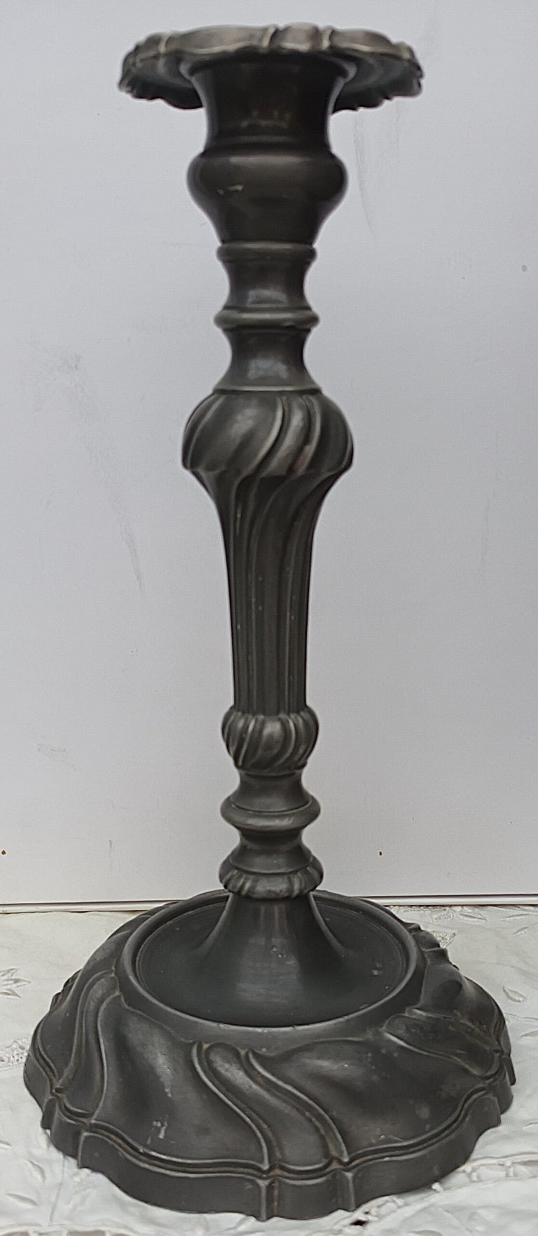 Pair Rococo Candlesticks 1d