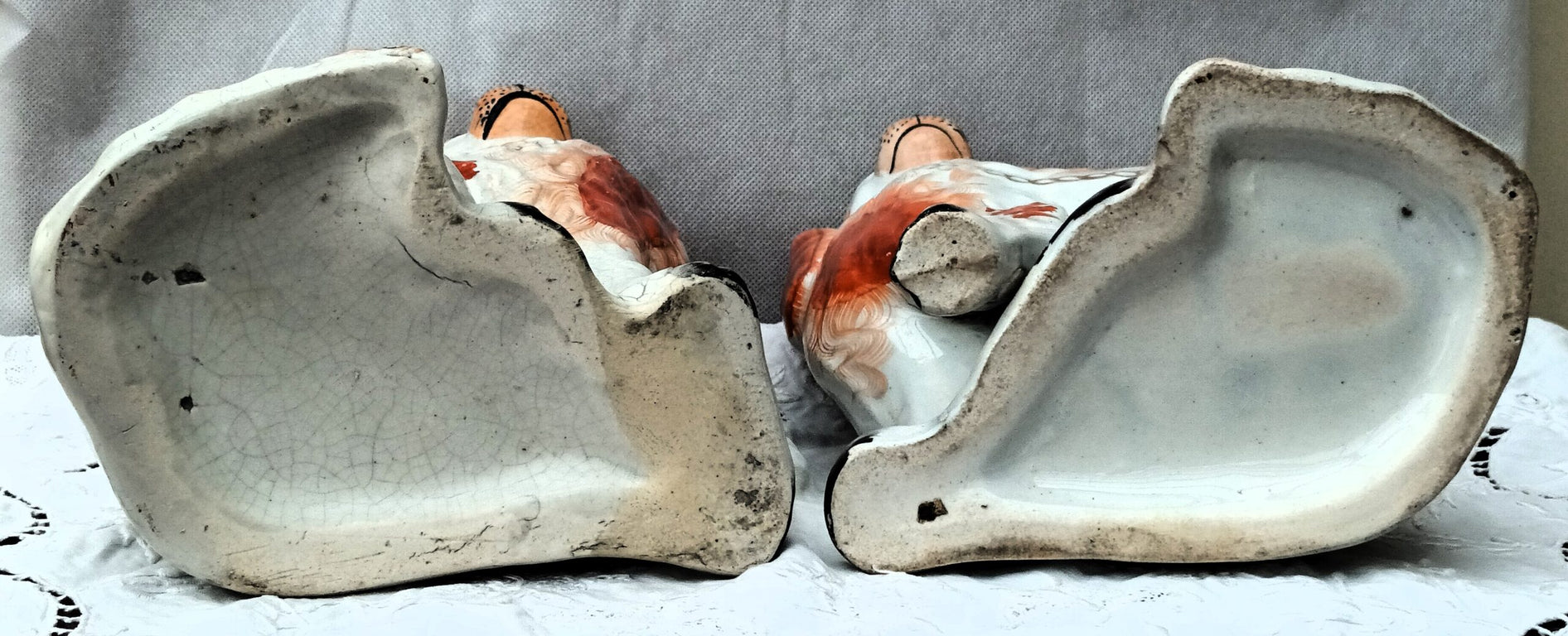 Pair Spaniels H2418 and H2477 1e