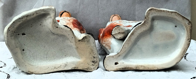 Pair Spaniels H2418 and H2477 1e