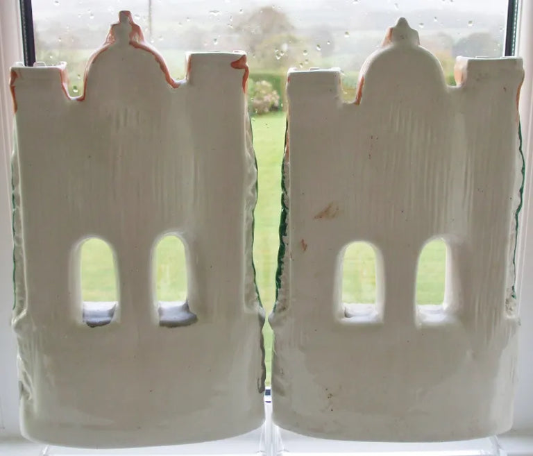 Antique Victorian Staffordshire Castle ~ Ha3202A