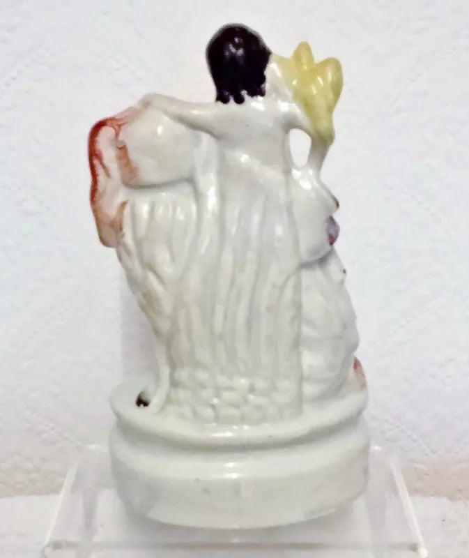 Pair of Antique Victorian Staffordshire Figures 