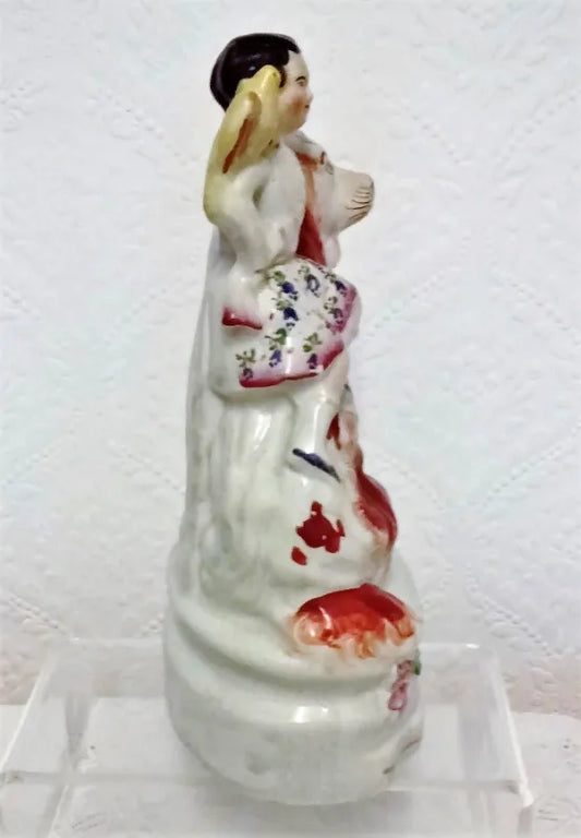 Pair of Antique Victorian Staffordshire Figures 