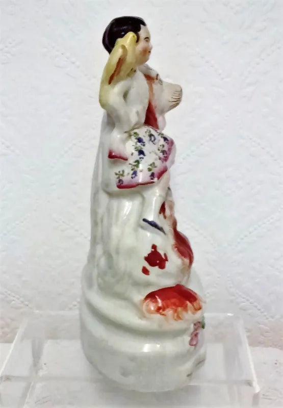 Pair of Antique Victorian Staffordshire Figures 