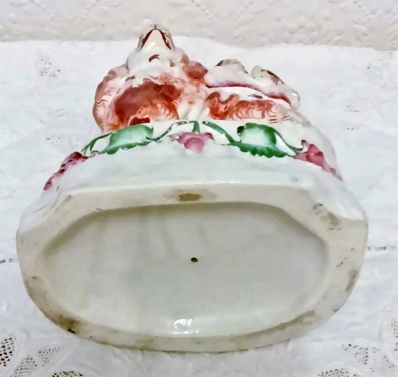 Pair of Antique Victorian Staffordshire Figures 