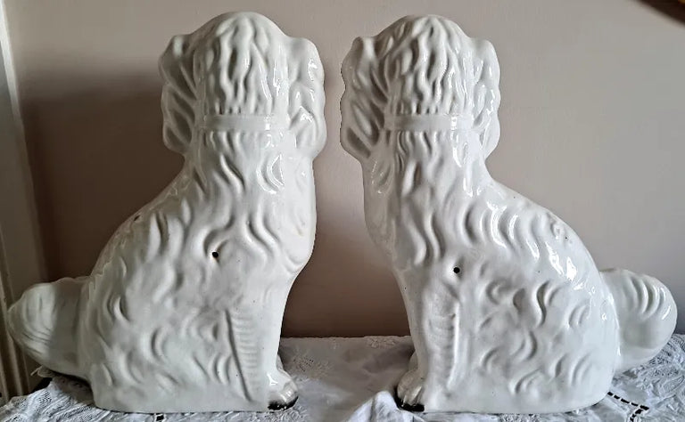 Pair of Antique Victorian Staffordshire 