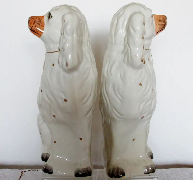Pair of Antique Victorian Staffordshire 