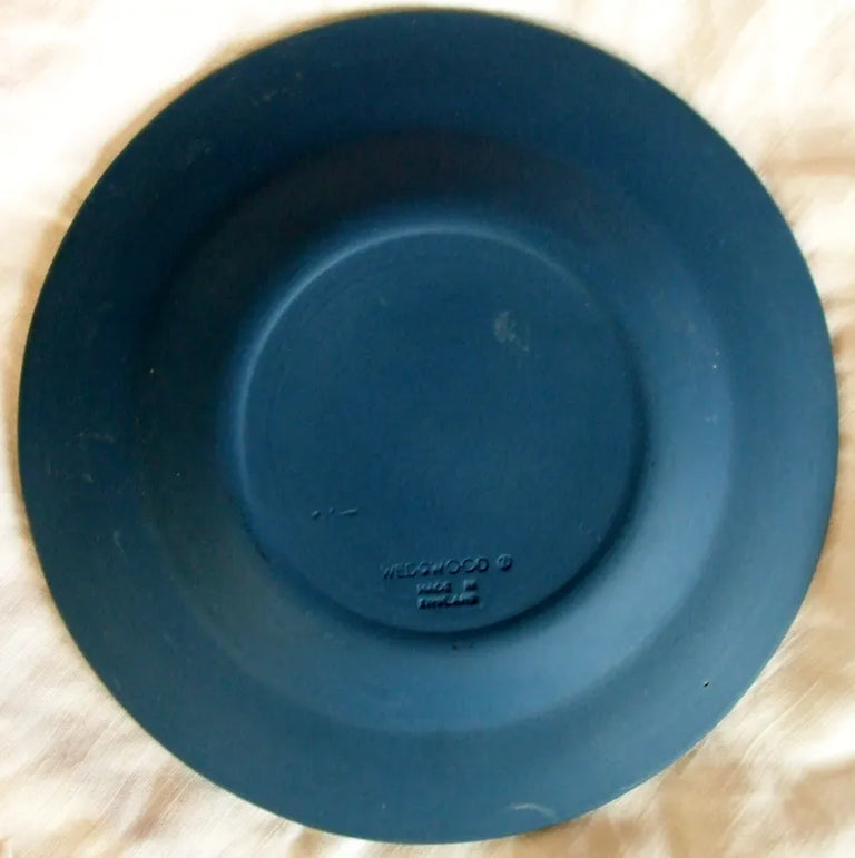 Pair of Wedgwood Jasper Ware Commemorative Dishes