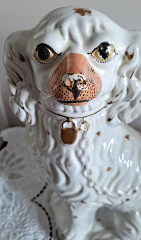 Pair of Antique Victorian Staffordshire 