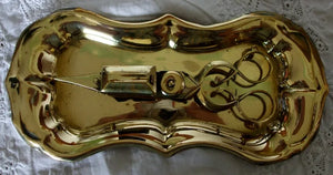 Pair Candle Snuffers And Tray