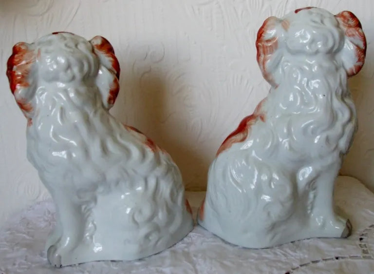 Pair of Antique Victorian Staffordshire 