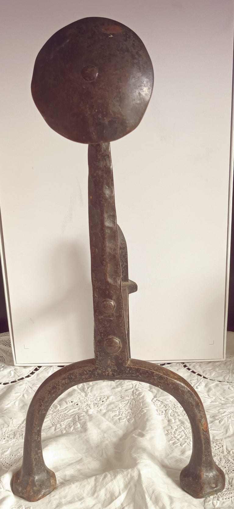 Pair of Antique Victorian Wrought Iron 