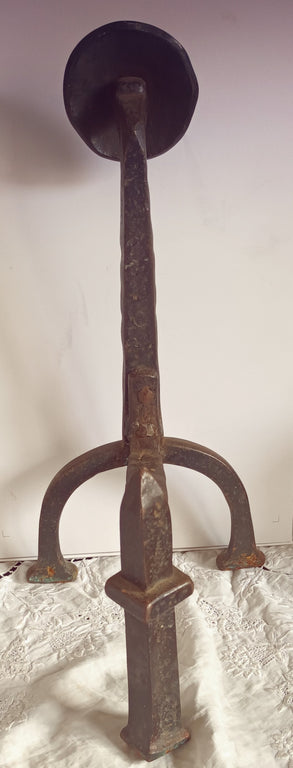 Pair of Antique Victorian Wrought Iron 