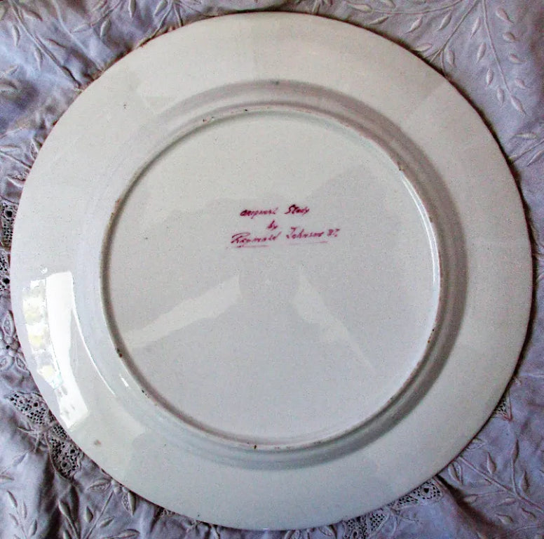 Porcelain Cabinet Plate ~ 