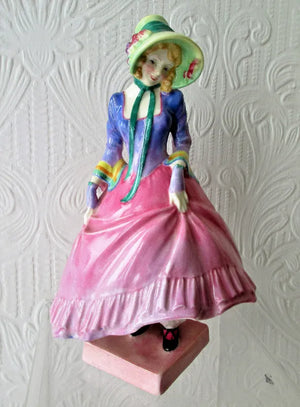 Vintage Royal Doulton Porcelain Figurine ~ "Pantalettes" ~ HN 1412