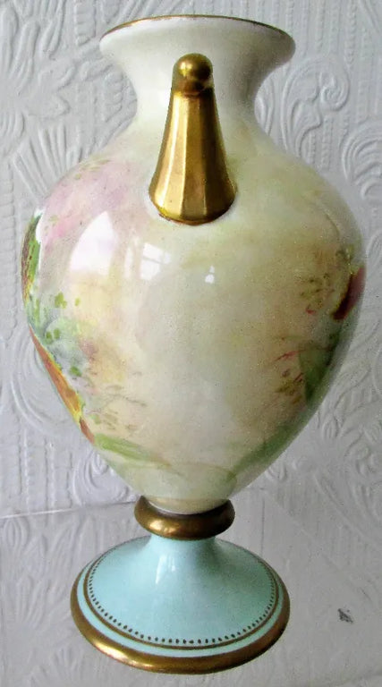 Porcelain Gilded Vase ~ 