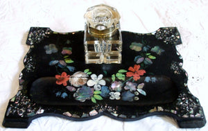 Papier-mâché Inkstand 1a