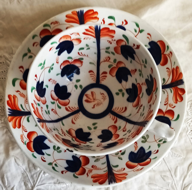 Passion Flower Tea Cup and Saucer 1a