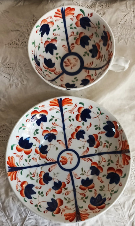 Antique Victorian Gaudy Welsh 