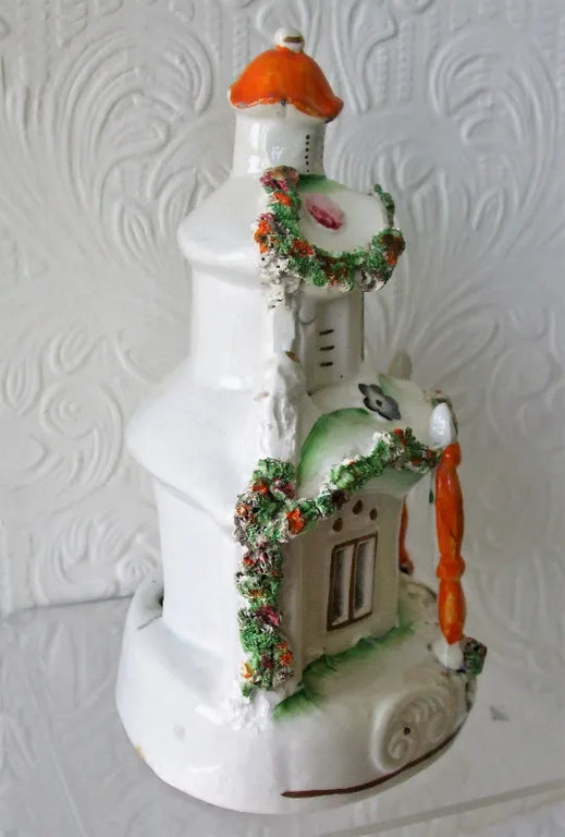 Antique Victorian Staffordshire Pastille Burner