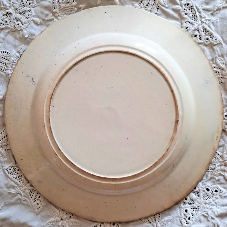 Antique Georgian Blue & White Transfer 